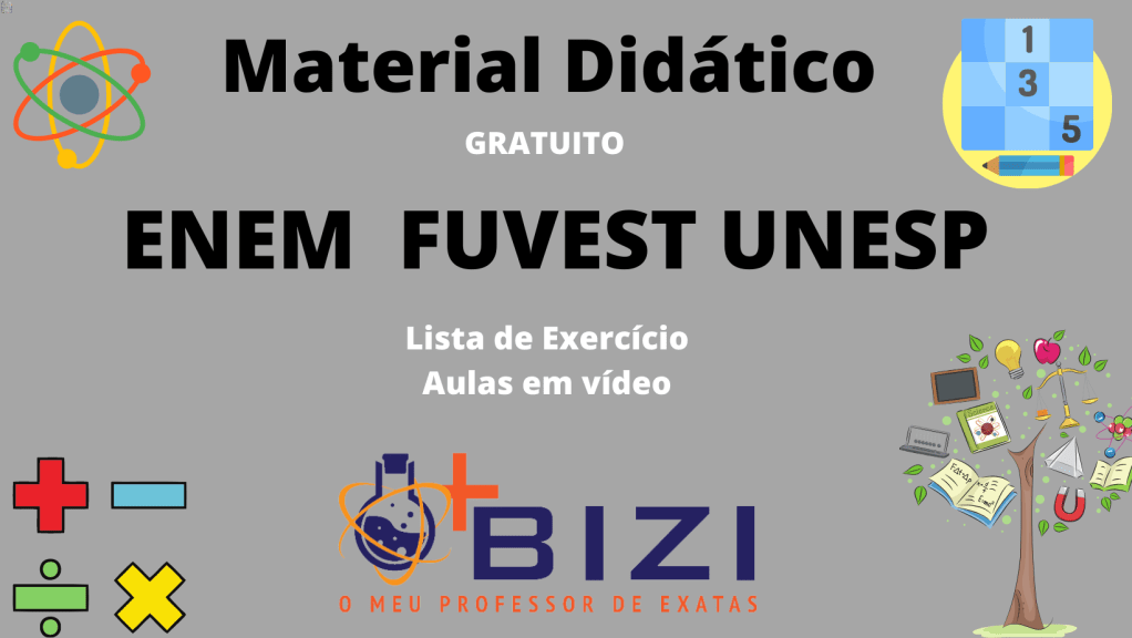 Material Didático Gratuito separado por&nbsp;assunto.