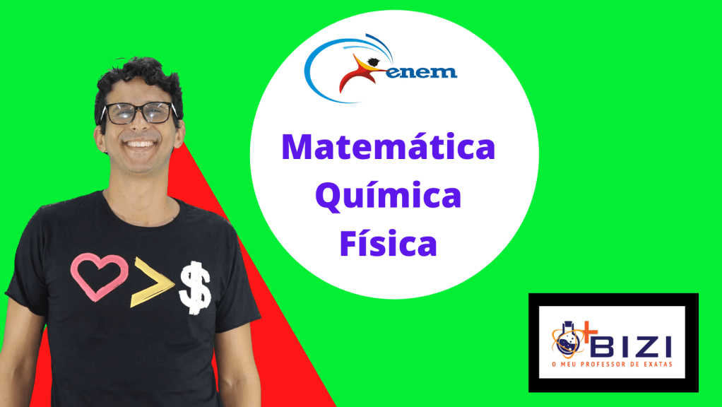 Estudar tudo de EXATAS até o&nbsp;ENEM.