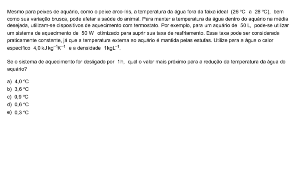 Potência e Calor&nbsp;Sensível