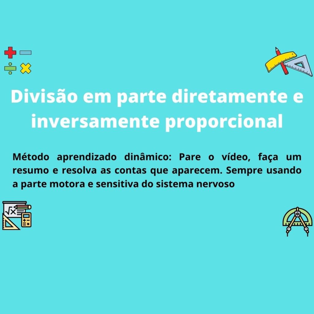 O método do aprendizado Dinâmico em Razão e Proporção para o&nbsp;Enem