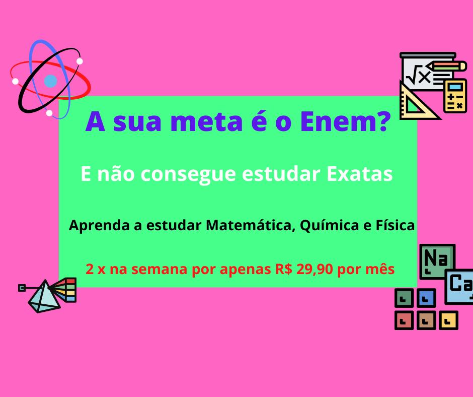 Quer tirar 800 em matemática e 750 em&nbsp;naturais?