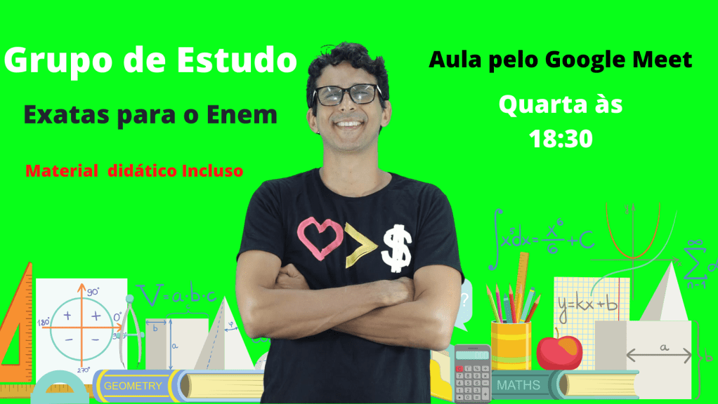 Grupo de estudos Gratuito: Exatas para o&nbsp;Enem