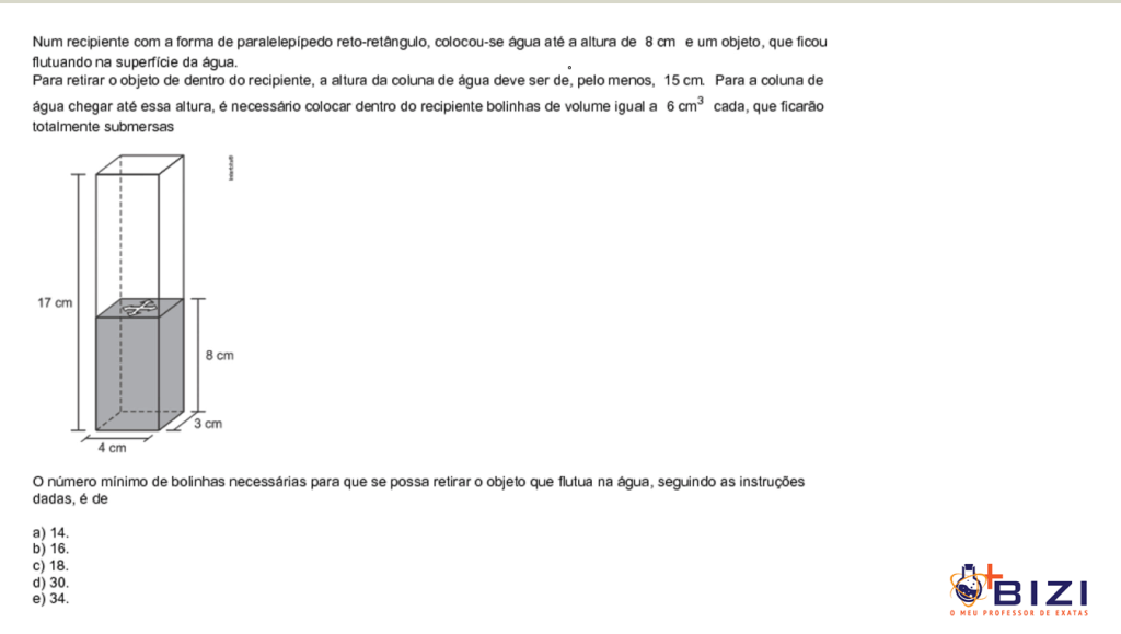 Resolução de Questão do&nbsp;Enem