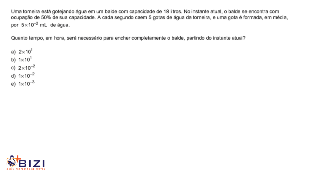Resolução de Questão do&nbsp;Enem