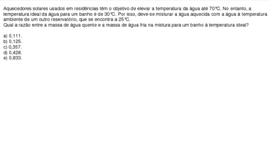 Equilíbrio Térmico